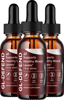 (3 Pack) GL Defend Liquid Drops   GL Defend Drops Extra Strength Natural Blend