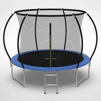 Trampoline 10FT with Enclosure Safety Net for Kids Toddler Backyard Bouncer Toy