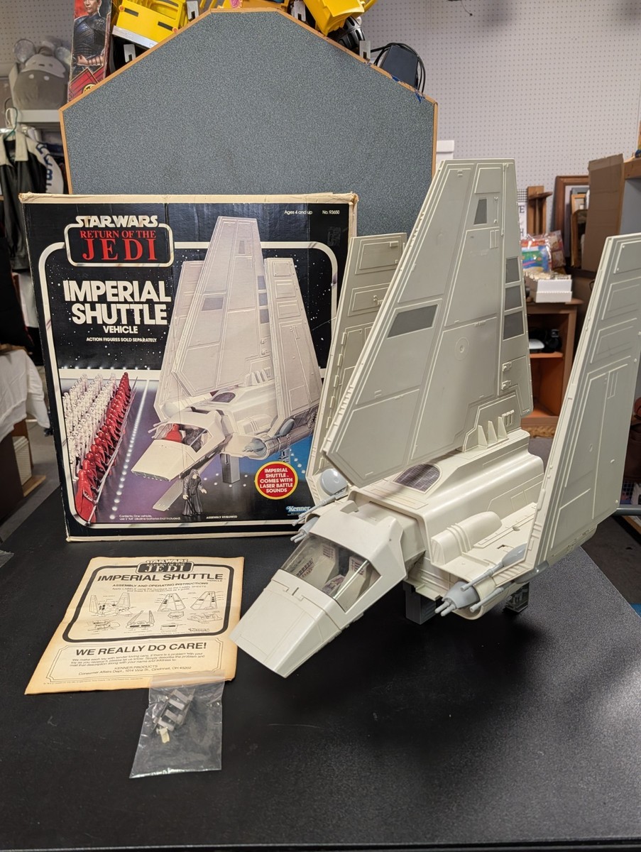 Imperial Shuttle 1984 STAR WARS Original Vintage COMPLETE w Box