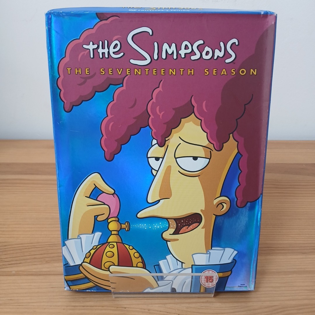 The Simpsons Series 17 Complete DVD Boxset UK Release Fast Post Seventeen