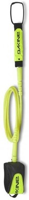 DaKine Kaimana Team Series 6' Surfboard Leash - Lime