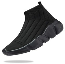 Boys Slip On Sneakers for Girls Tennis Shoes Breathable Lightweight Kids Athl...