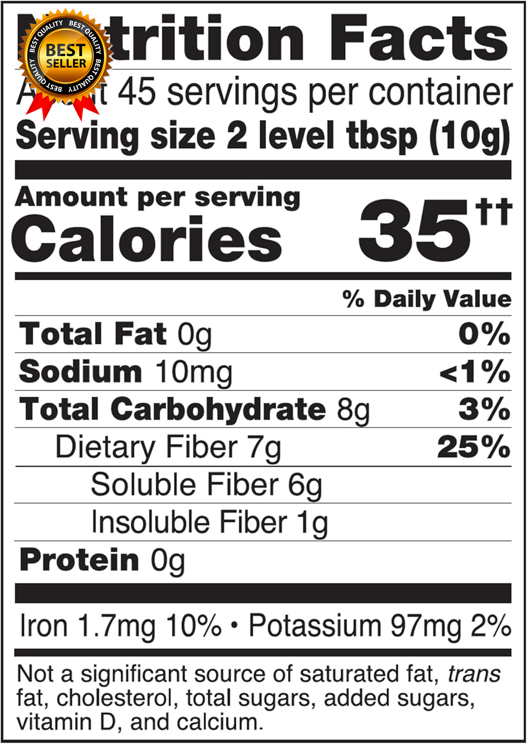 Supplements Whole Psyllium Husks Non-Gmo Project Verified Soluble Fiber 16-Ounce