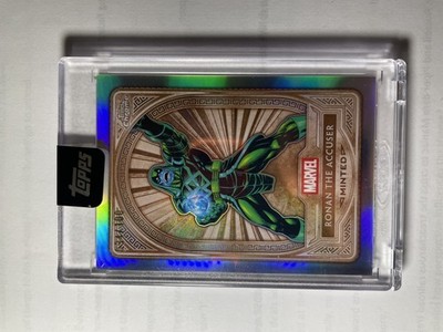 2025 Topps Encased Marvel Mint Ronan The Accuser 34/100