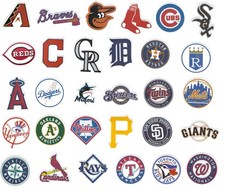 Mlb Baseball Outdoor Grade Vinyl Decal Stickers Complete Set Of All 30 Teams