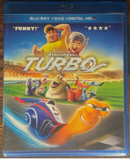 Turbo Blu-ray DVD 2-Disc Set Movie Animated Kid F0814