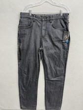 NWT Black Diamond Mission Wool Denim Pants Mens 33x32 Dark Wash Stretch Hiking