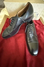 Church's Consul IV Black Leather Shoes, New in Box, 10C, Made in England! 