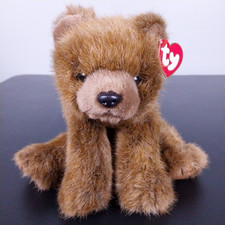 Ty Classic Plush 1997 Forest Brown Wild Bear 4th Gen Stuffed Animal