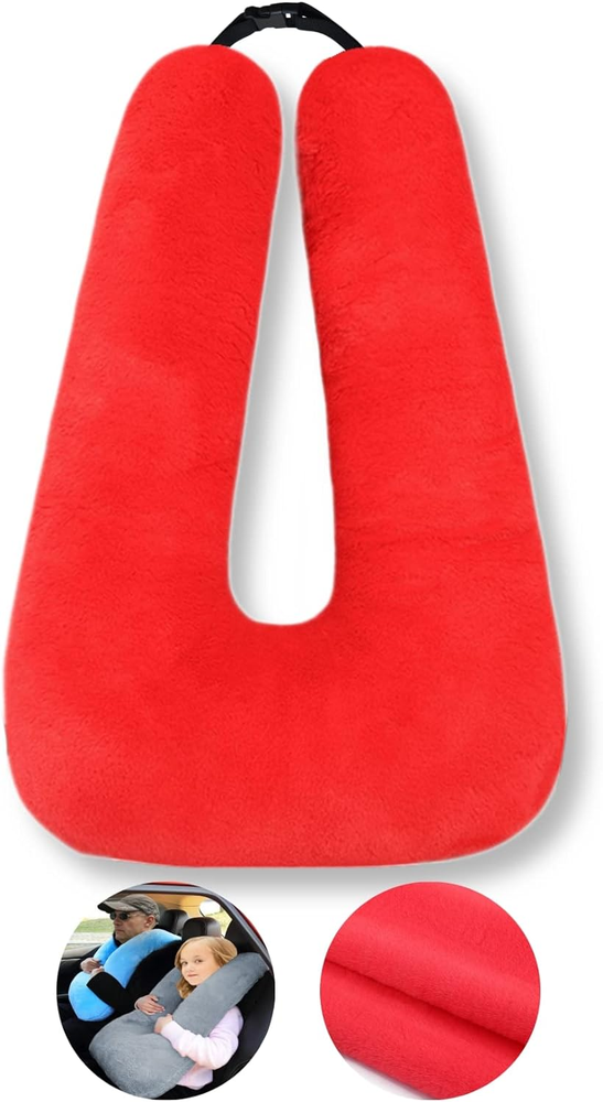 Travel Pillow for Kids & Adults - Soft Car Sleeping Aid Support  