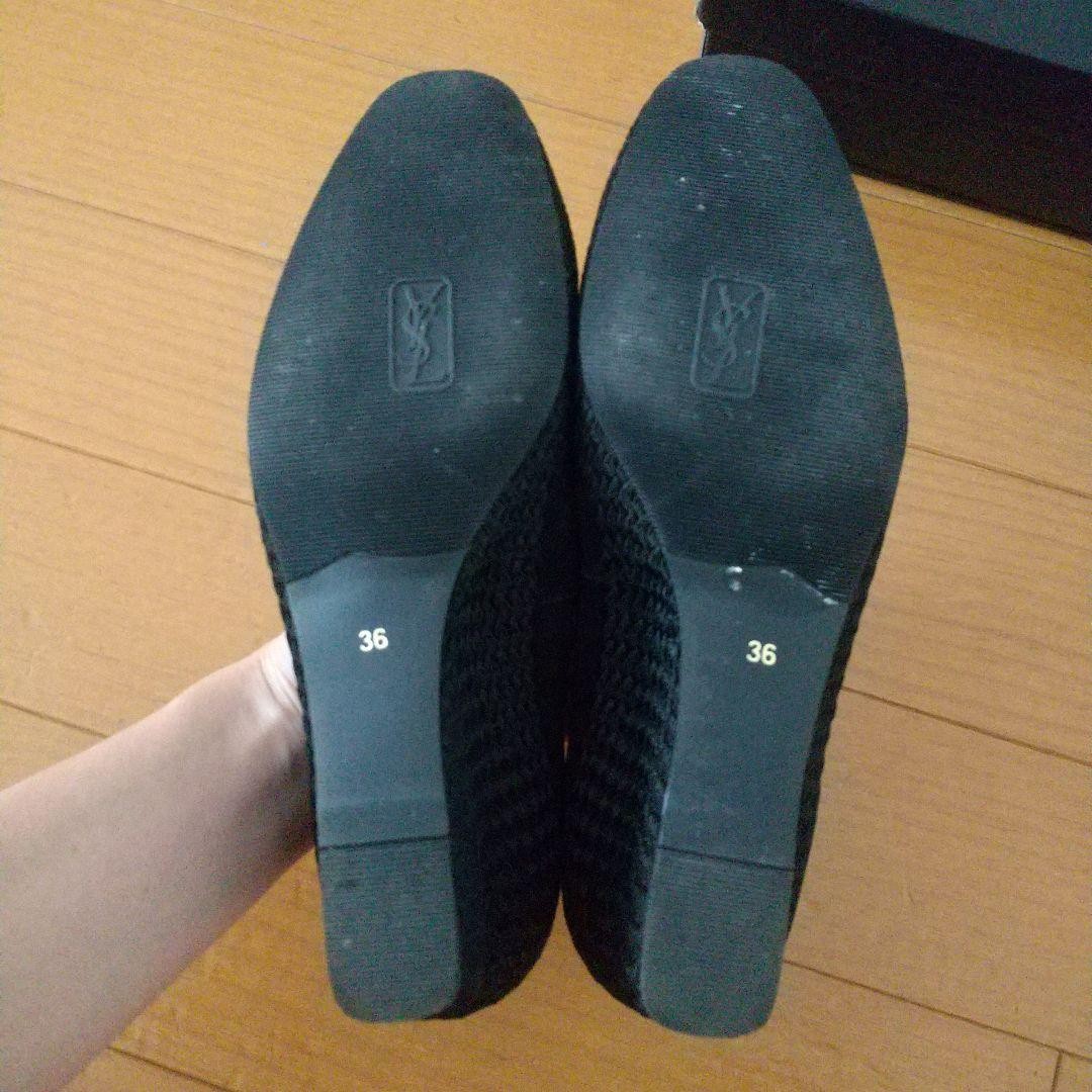 Saint Laurent Shoes Pumps Heel YSL EU 36.0 US 6.0 Authentic thumbnail 3