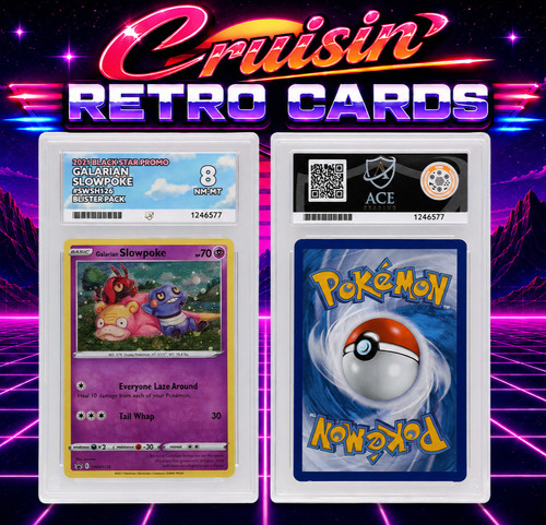 Galarian Slowpoke graded ACE 8 for sale on eBay