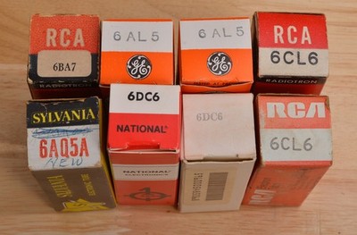 NEW OLD STOCK TUBES FOR COLLINS S-Line COLLECTORS 75S-3C 75S-3B 32S-3 KWM-2(A)