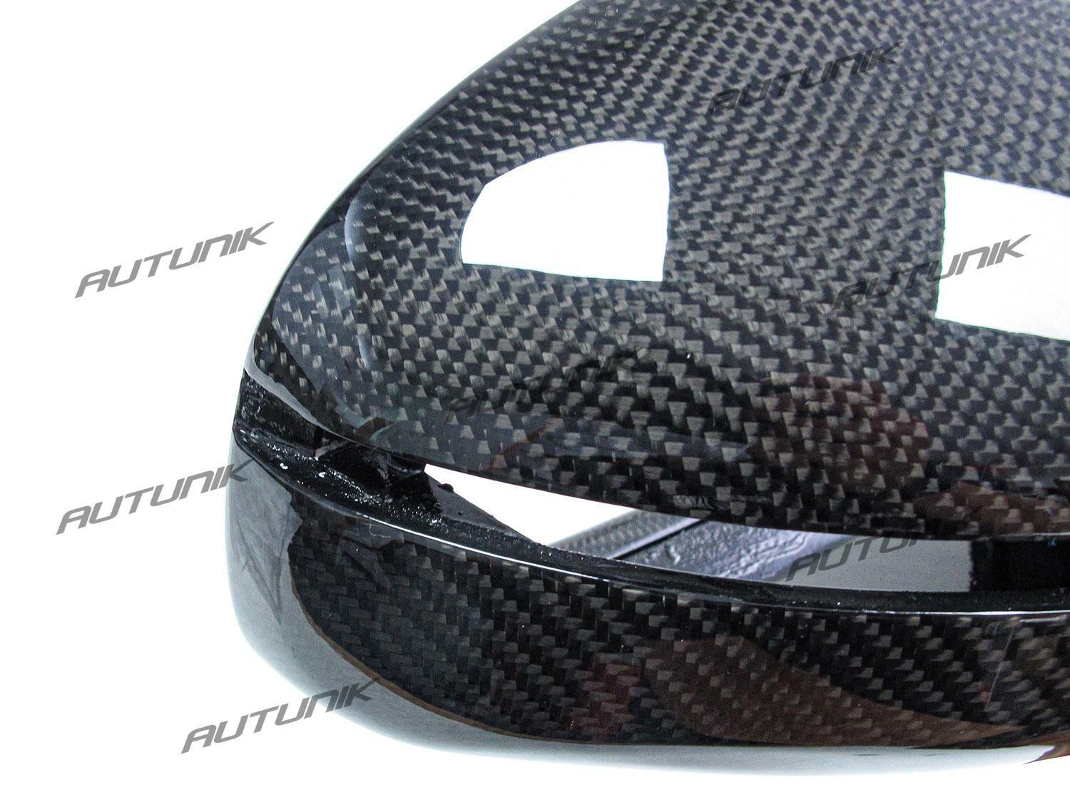 Real Carbon Fiber Mirror Cap Covers for Audi TT TTS TT RS Quattro R8 07-14