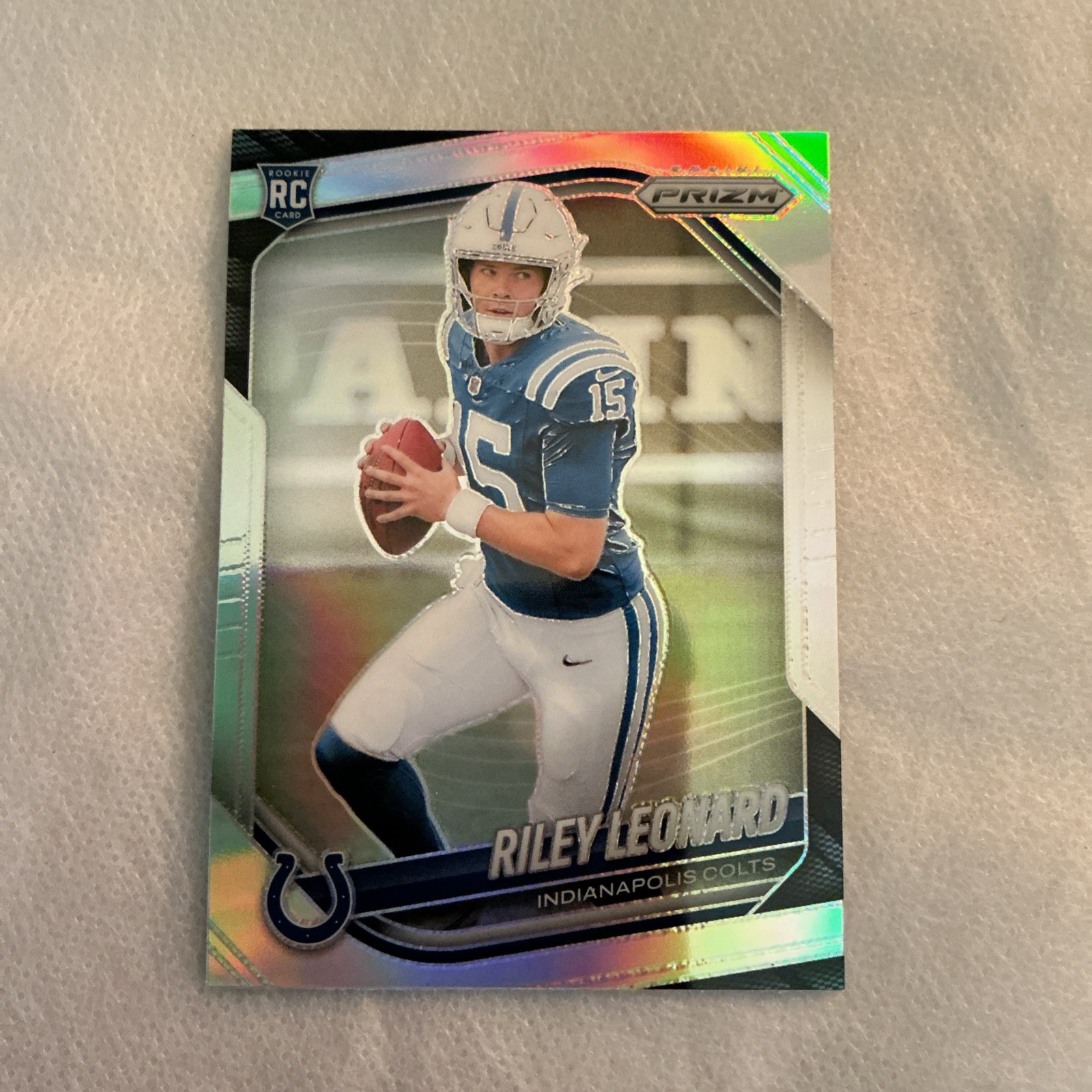2025 Panini Prizm - Rookies Riley Leonard #342 Silver Prizm (RC) COLTS…