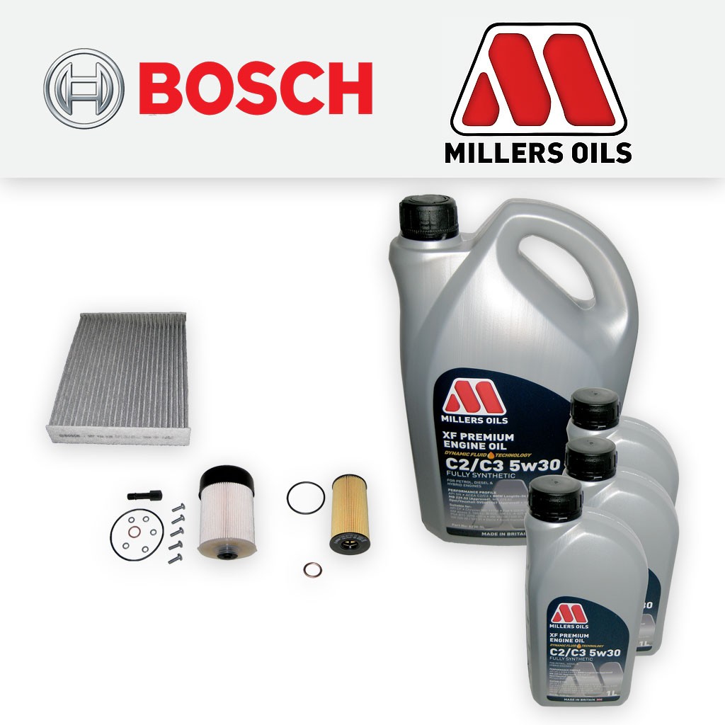 SERVICE KIT for OPEL VAUXHALL VIVARO B 1.6 CDTI OIL FUEL CABIN FILTERS +8L OIL