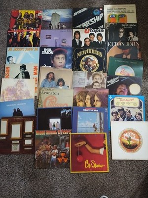 $5 Mixed vinyl LPs - YOU PICK -  Elton John, Simon&Garfunkel, Bob Seger, James T