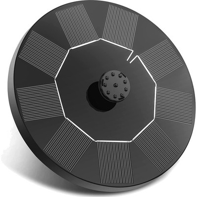 Solar Springbrunnen Teichpumpe mit 6 Effekten für Gartenteich Vogelbad Wasser...