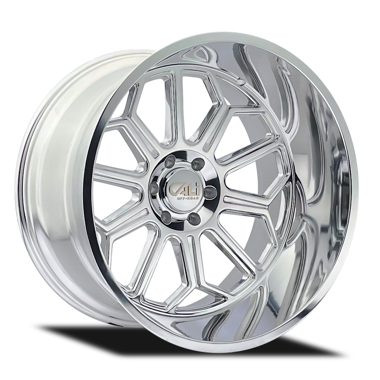 CALI OFF-ROAD AUBURN 9117 POLISHED 20X10 6-135 -25MM 87.1MM