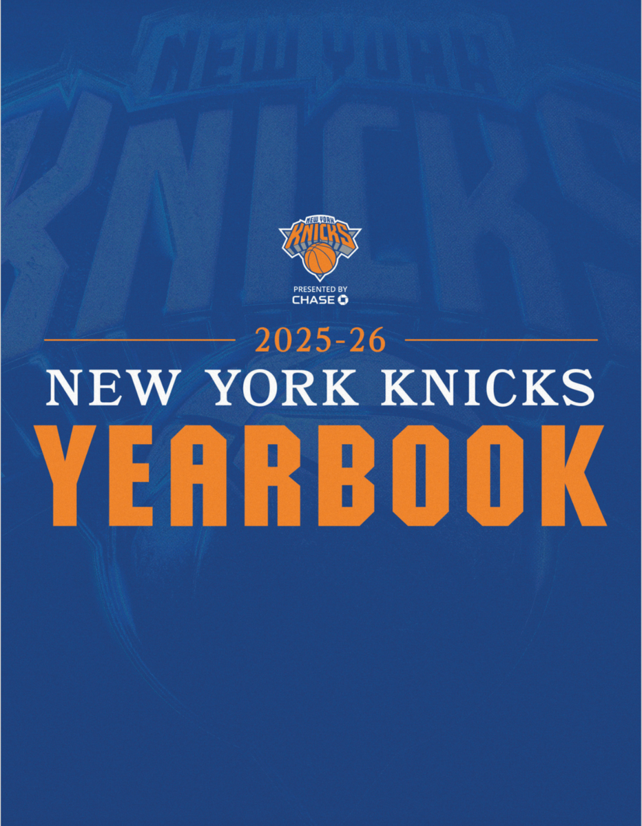 2025-2026 NBA New York Knicks Official Yearbook Jalen Brunson Karl 2025-2026 NBA New York Knicks Official Yearbook Jalen Brunson Karl