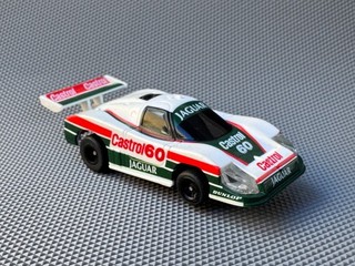 Tomy Aurora AFX Lighted Jaguar XJR9 Castrol #60 Le Mans HO Slot Car