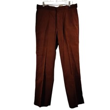 St. John's Bay vintage corduroy pants mens 36x32 brown 90's straight leg NWT