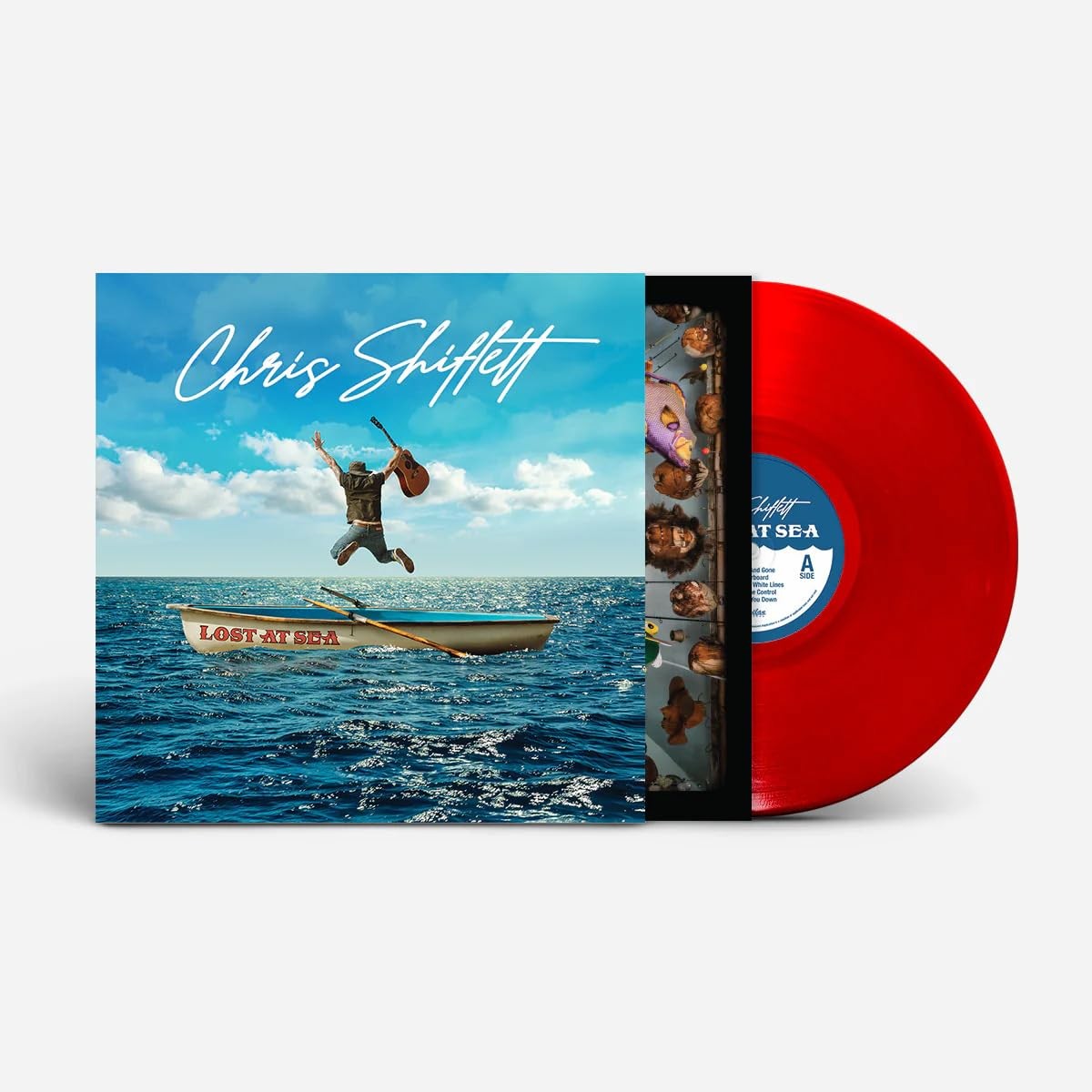Chris Shiflett Lost At Sea (Limited Red Vinyl) LP Vinyl NEW