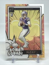 2024 Panini Clearly Donruss Clearly Bomb Squad J.J. McCarthy #5 (RC) 💎🔥💎 SP