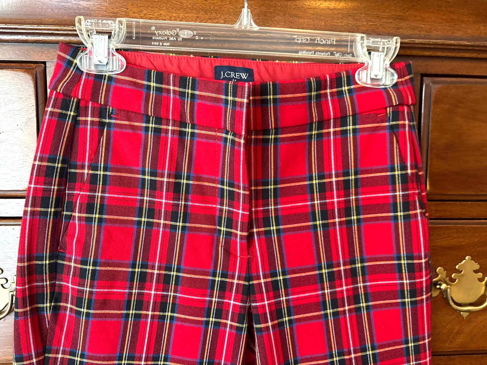 J. Crew Factory Women's Plaid Kelsey Pant Size 2 Petite