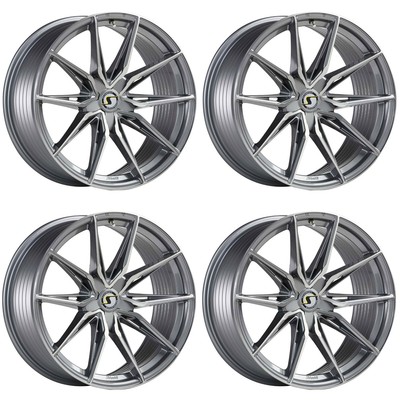 4 Schmidt Felgen TwentyOne 9.5Jx20 + 10.5Jx20 5x112 TITA für BMW M M8 Competitio
