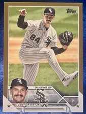2023 Topps Series 1 Dylan Cease Gold Parallel /2023 #53 SP Chicago White Sox
