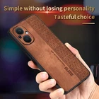 For OnePlus Nord N20 5G, Luxury Business Retro Leather Soft Rubber Case Cover