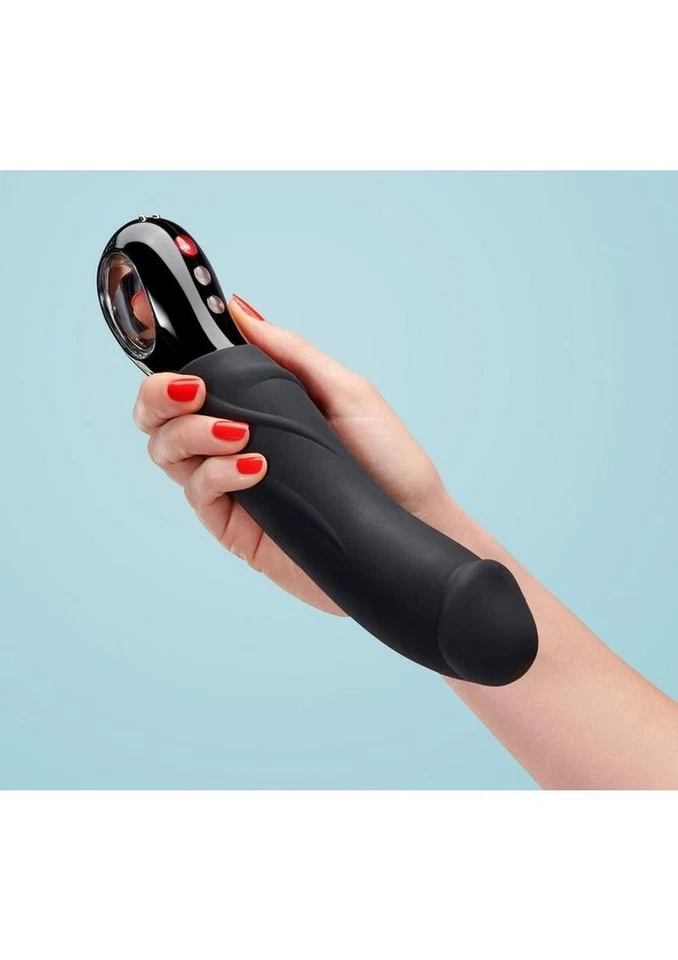 Big Boss Silicone Vibrator - Black - Image 3 of 4