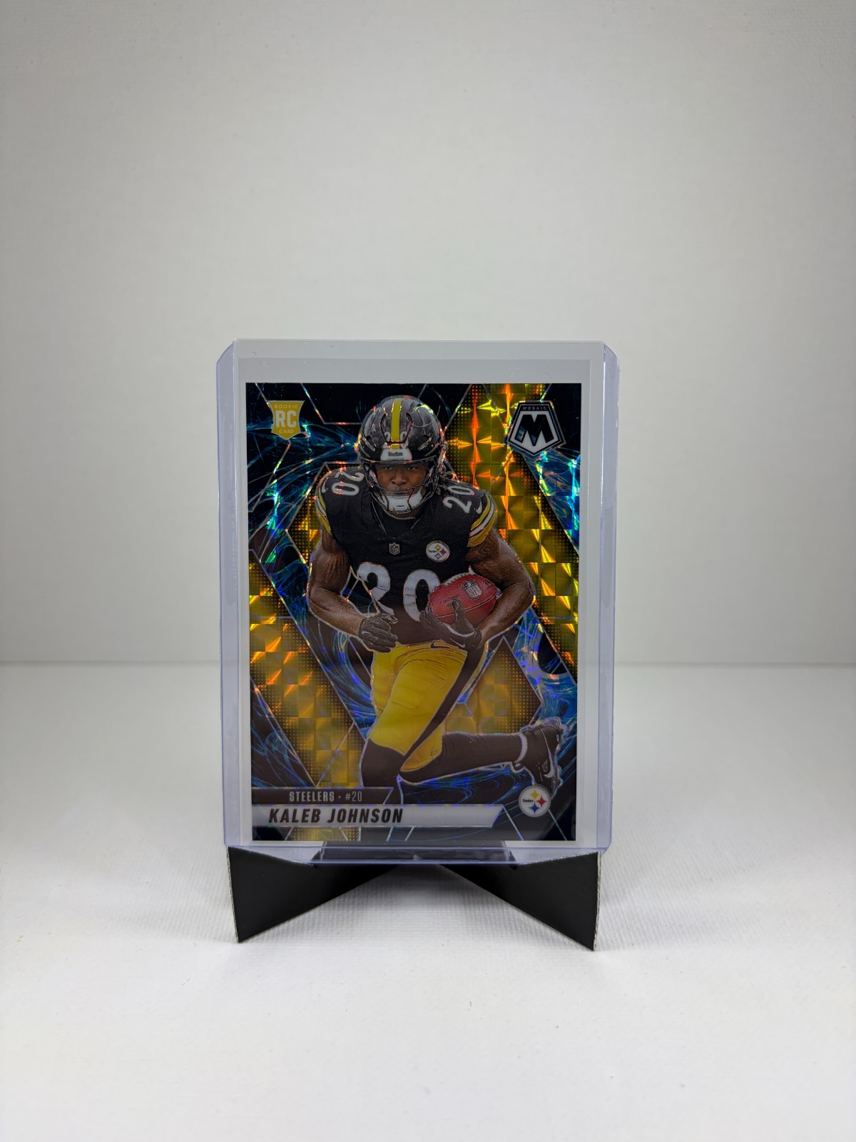 2025 Panini Mosaic - Rookies Kaleb Johnson #315 Genesis Mosaic Prizm (RC)