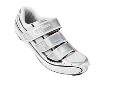 Shimano SH-WR60 Women's Cycling Shoes - Size 9.5US/42EU White/Silver