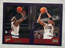 2000 Topps “Second Coming” Larry Hughes and Allen Iverson #291