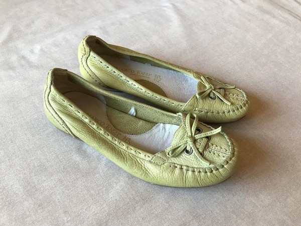 Women Marco Tozzi Loafers Mint Leather 36