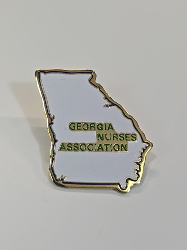Georgia Nurses Association Lapel Pin Map Shape