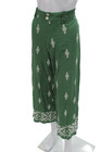 Zara Women Cropped Aztec Green Pants Size S — photo 2