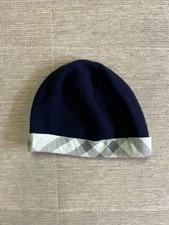 Kids Hat, Burberry, Blue Color, Size 2 Years