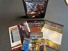 Shadowrun World BEGINNER BOX Roleplaying Game RPG Catalyst Game Labs-Complete-VG