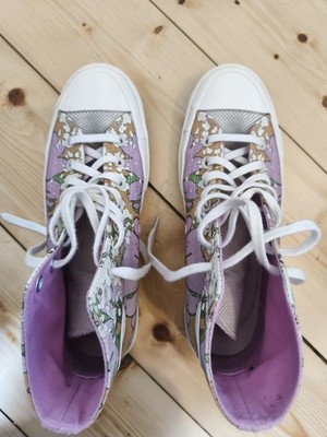 Converse Damen Gore-Tex Sneaker Lila/Bunt/WeißTextil Star High-Top-Sneaker EU 40