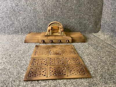 Weathered CUSTOM made : 3.75 Jabba the Hutt Throne Room from book of boba fett