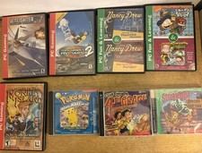 Vintage PC CD-ROM Video Game Bundle MS-DOS, Windows 95/98/2000/XP