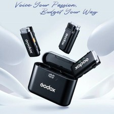 Godox WEC 2.4G Mini Wireless Microphone System Camera Phone Video Recording Mic