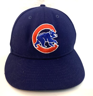 Chicago Cubs New Era 59 Fifty Walking Bear Logo Fitted Hat Men's