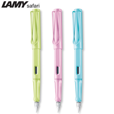 LAMY Safari Füllhalter Füller pastell Spring 2023 Feder EF, F, M, B, LH links, A