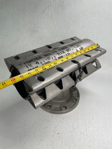 Tapping Sleeve 4" (4.40-4.60 OD) x 4" 125 Flange Outlet Full Stainless Steel - Picture 9 of 11