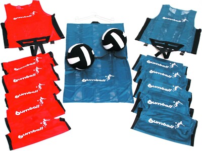 Bumball | Set | Weste | verschiedene Größen | Klettband | Teamsport | Spielen | 