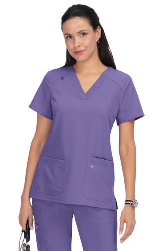 Nueva Blusa Médica Koi Next Gen Hustle and Heart para Mujer con 3 Bolsillos 1019 - Imagen 15 de 33